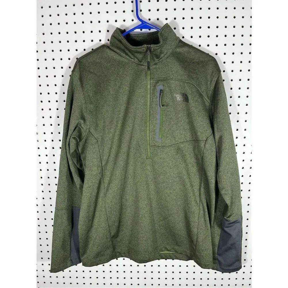 The North face 1/2 zip pullover sweatshirt size L